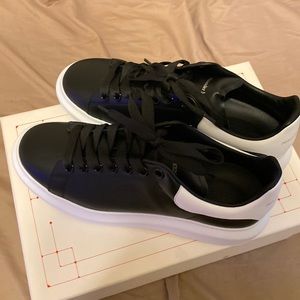 Worn and tried on around the house twice thats it